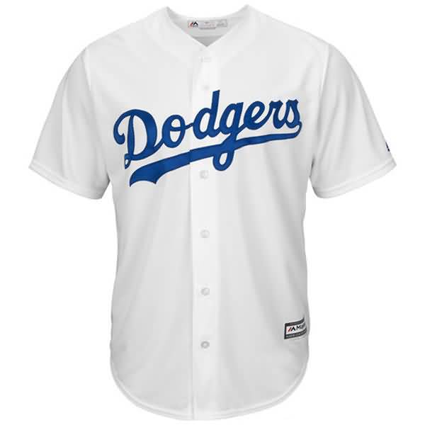 Los Angeles Dodgers Majestic Official Cool Base Jersey - White