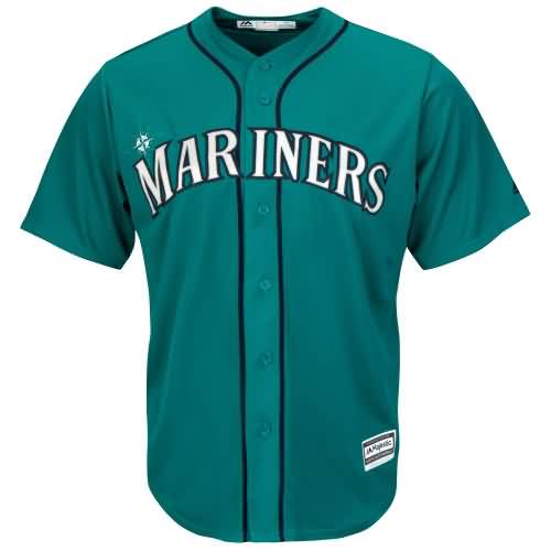 Seattle Mariners Majestic Cool Base Jersey - Northwest Green