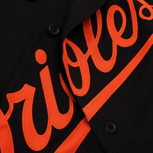 Baltimore Orioles Majestic Official Cool Base Jersey - Black