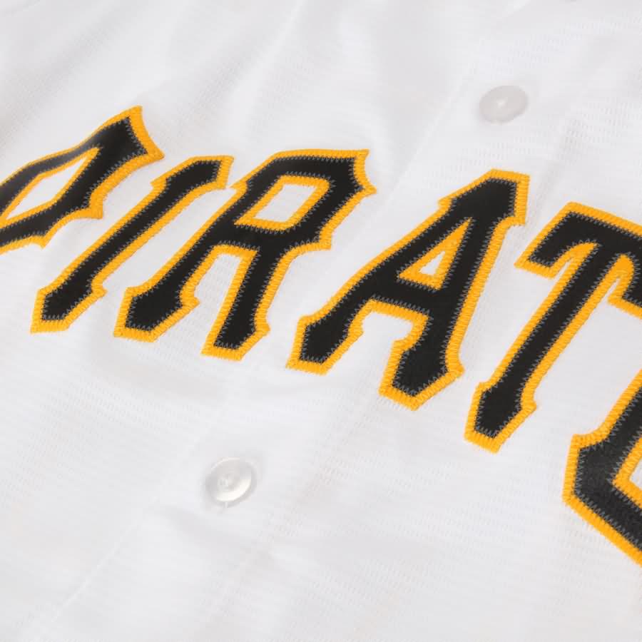 Pittsburgh Pirates Majestic Official Cool Base Jersey - White