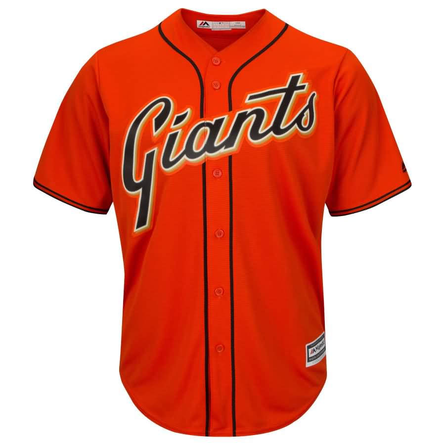 San Francisco Giants Majestic Official Cool Base Jersey - Orange