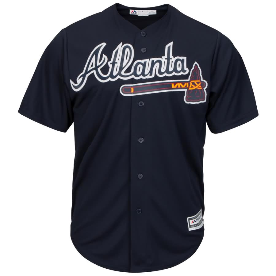 Freddie Freeman Atlanta Braves Majestic Cool Base Player Jersey - Navy