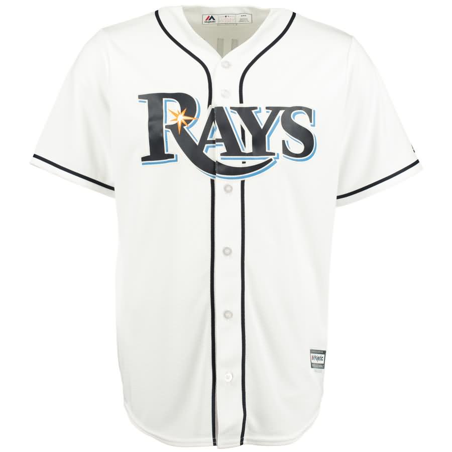 Steven Souza Jr. Tampa Bay Rays Majestic Cool Base Player Jersey - White