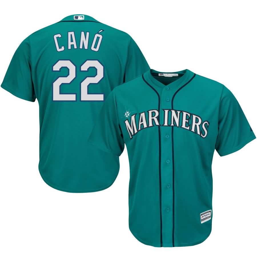 Robinson Cano Seattle Mariners Majestic Cool Base Player Jersey - Northwest Green