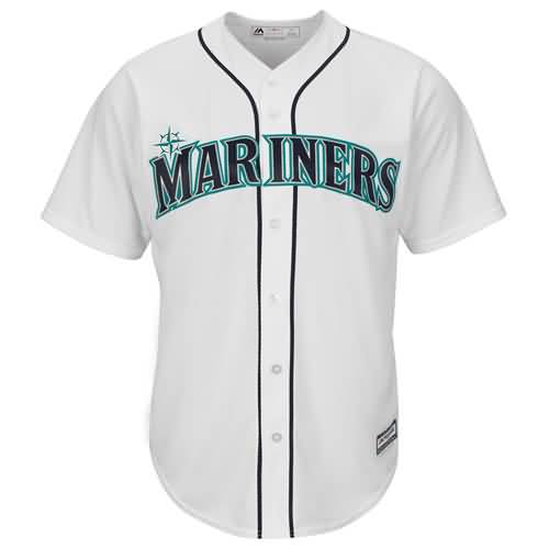 Felix Hernandez Seattle Mariners Majestic Cool Base Player Jersey - White