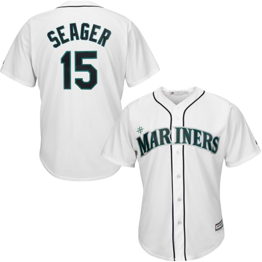 Kyle Seager Seattle Mariners Majestic Cool Base Player Jersey - White