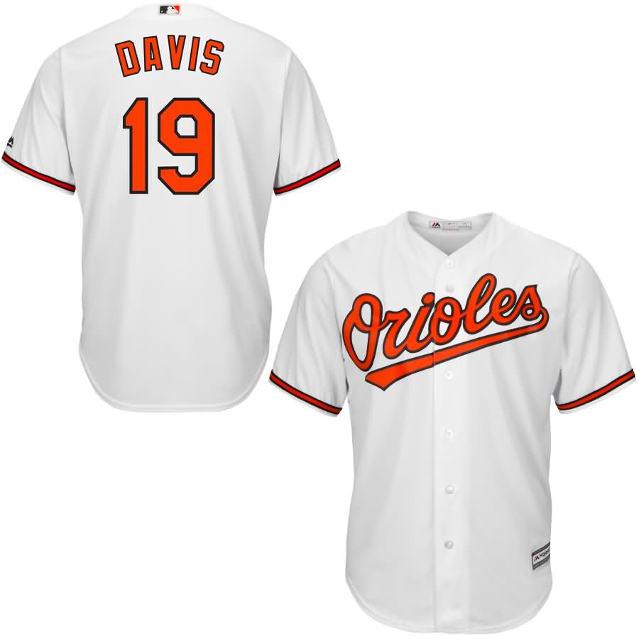 Chris Davis Baltimore Orioles Majestic Cool Base Player Jersey - White