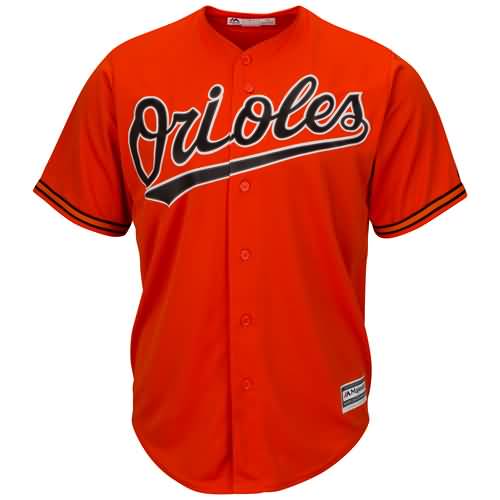 Adam Jones Baltimore Orioles Majestic Cool Base Player Jersey - Orange