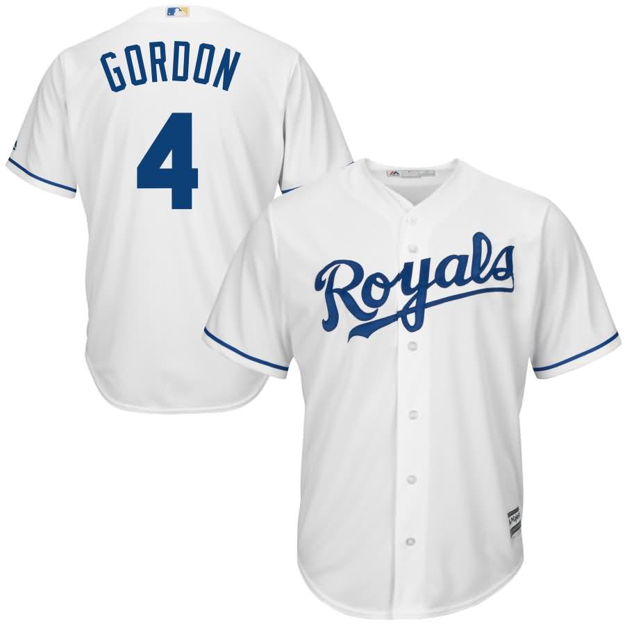 Alex Gordon Kansas City Royals Majestic Official Cool Base Player Jersey - White