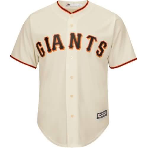 Brandon Crawford San Francisco Giants Majestic Cool Base Player Jersey - Tan