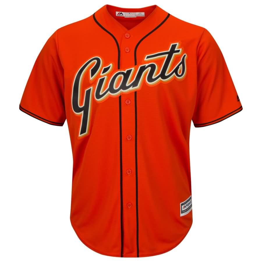 Buster Posey San Francisco Giants Majestic Cool Base Player Jersey - Orange