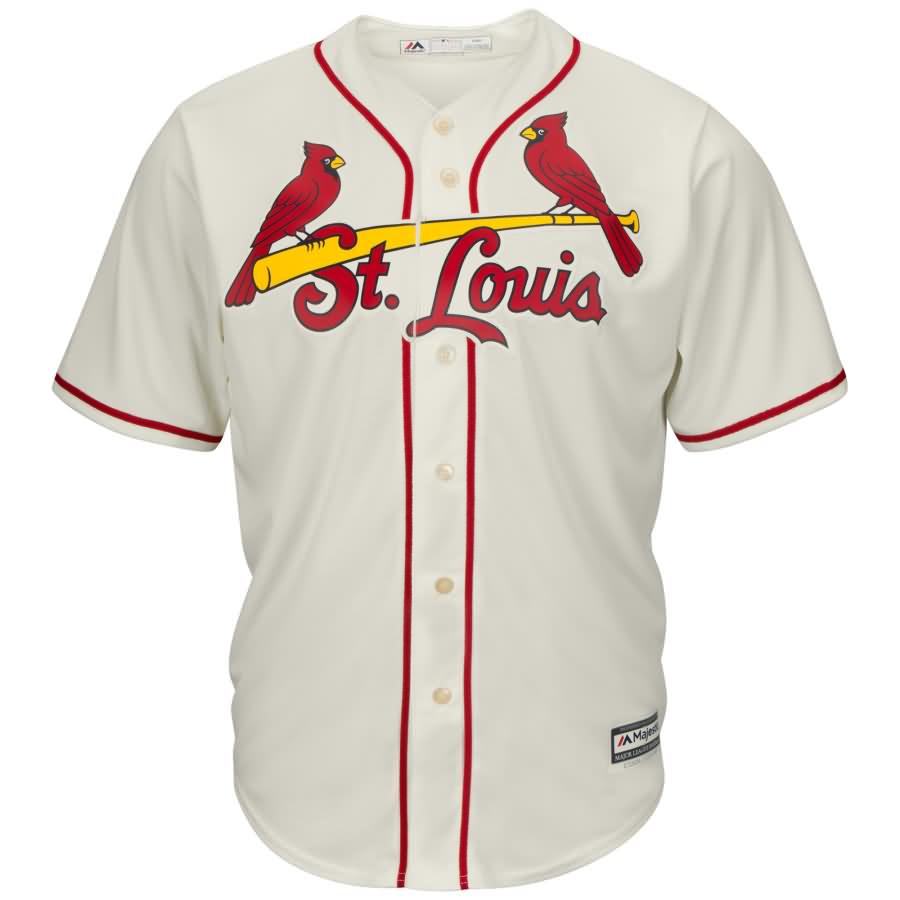 Yadier Molina St. Louis Cardinals Majestic Cool Base Player Jersey - Cream