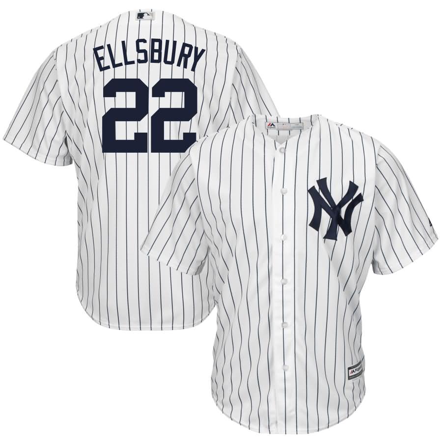 Jacoby Ellsbury New York Yankees Majestic Cool Base Player Jersey - White