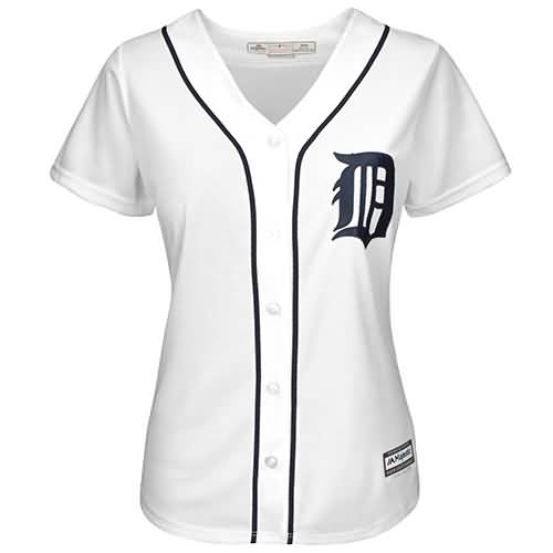 Miguel Cabrera Detroit Tigers Majestic Women's Cool Base Player Jersey - White