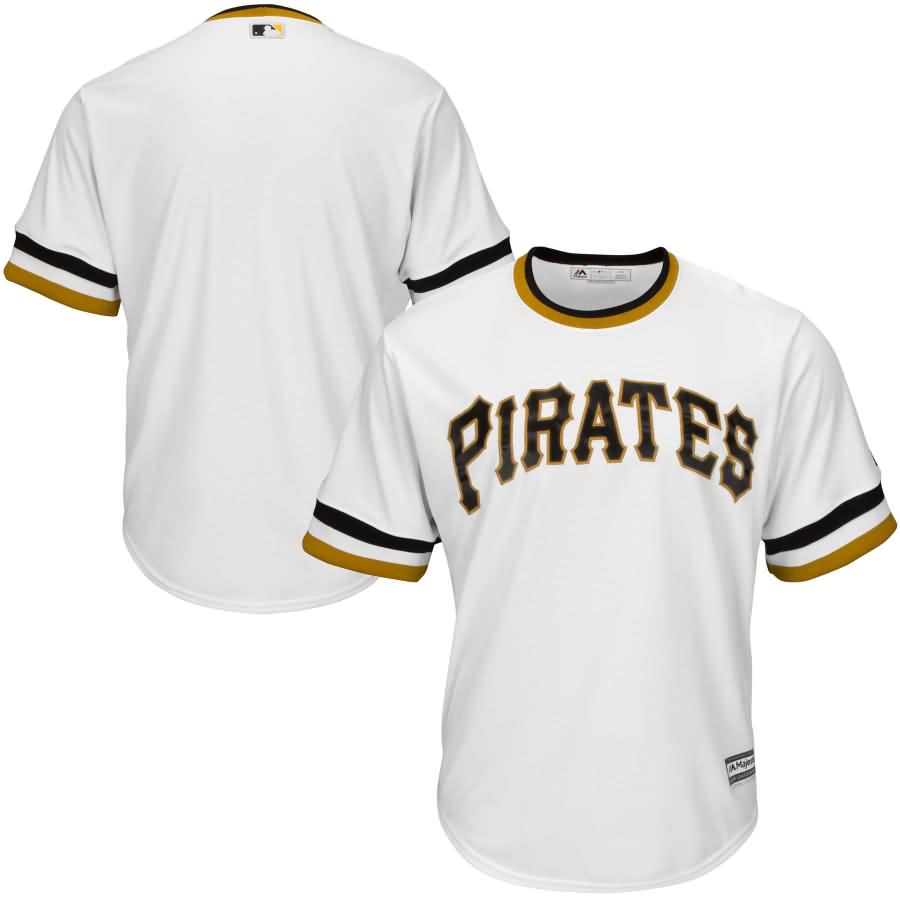 Pittsburgh Pirates Majestic Youth Cooperstown Collection Jersey - White