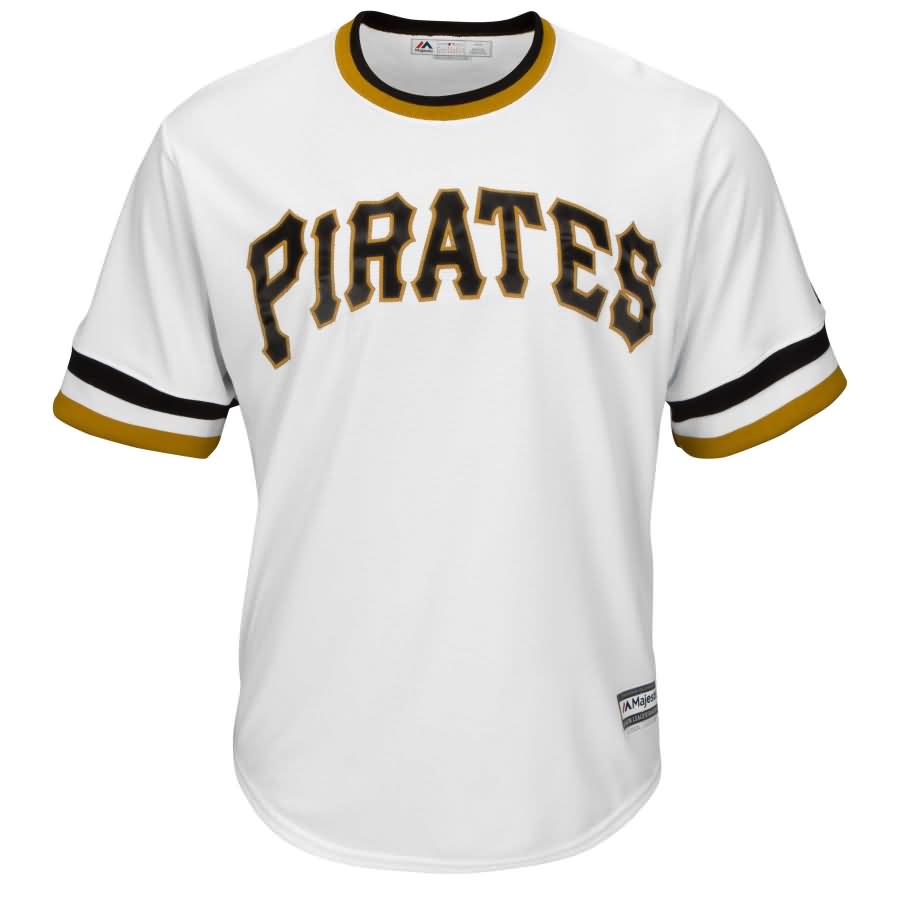 Pittsburgh Pirates Majestic Youth Cooperstown Collection Jersey - White