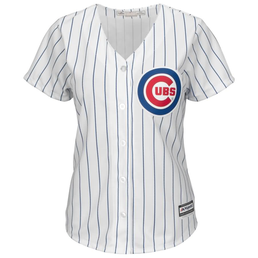 Anthony Rizzo Chicago Cubs Majestic Women's Cool Base Player Jersey - White