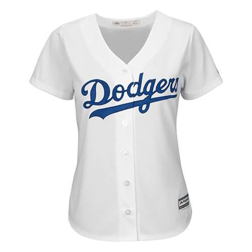 Zack Greinke Los Angeles Dodgers Majestic Women's Cool Base Player Jersey - White