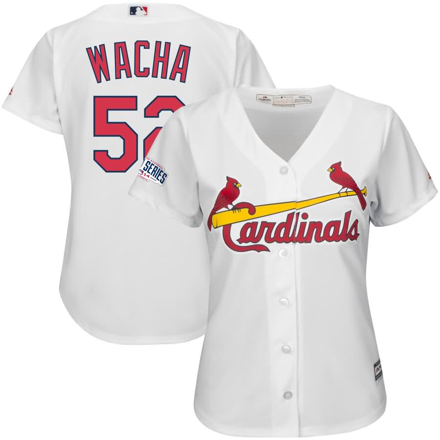 Michael Wacha St. Louis Cardinals Majestic Women's Cool Base Player Jersey - White