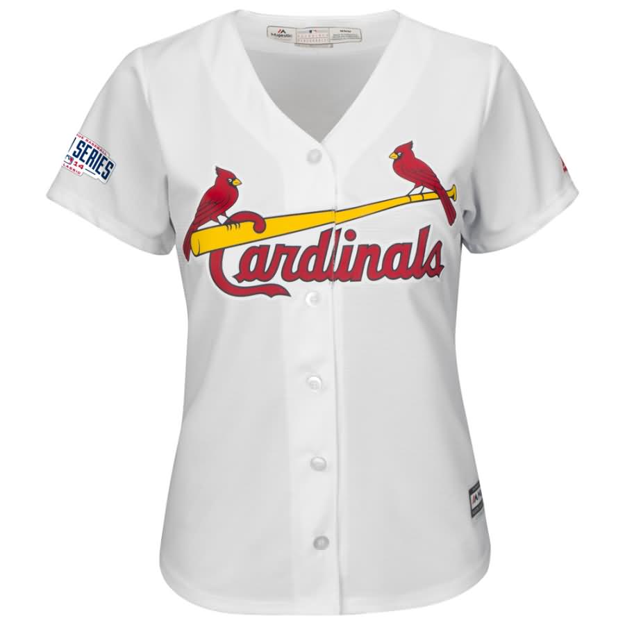 Michael Wacha St. Louis Cardinals Majestic Women's Cool Base Player Jersey - White