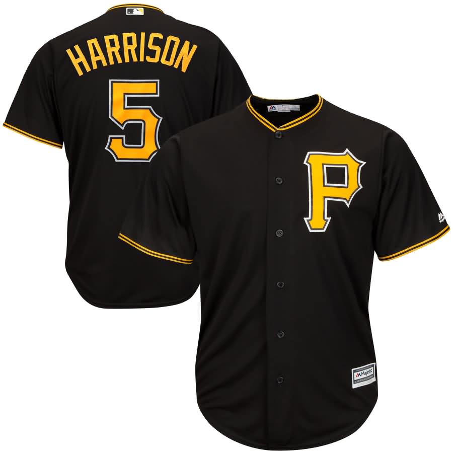 Josh Harrison Pittsburgh Pirates Majestic Cool Base Player Jersey - Black