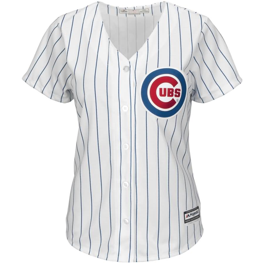 Jon Lester Chicago Cubs Majestic Women's Cool Base Player Jersey - White