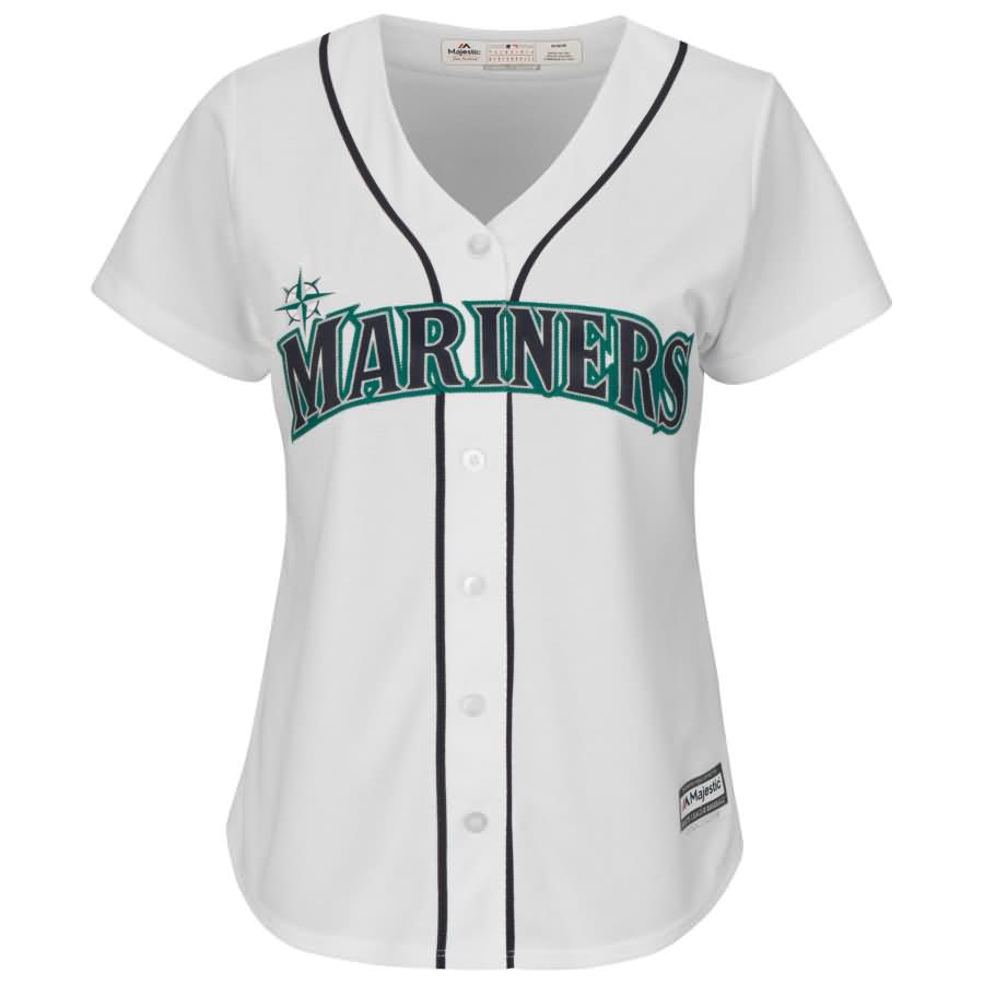 Nelson Cruz Seattle Mariners Majestic Women's Cool Base Player Jersey - White