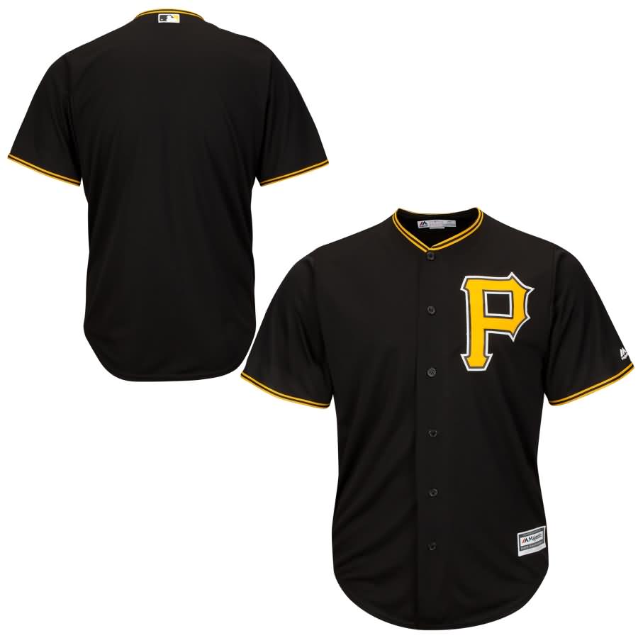 Pittsburgh Pirates Majestic Youth Official Cool Base Jersey - Black