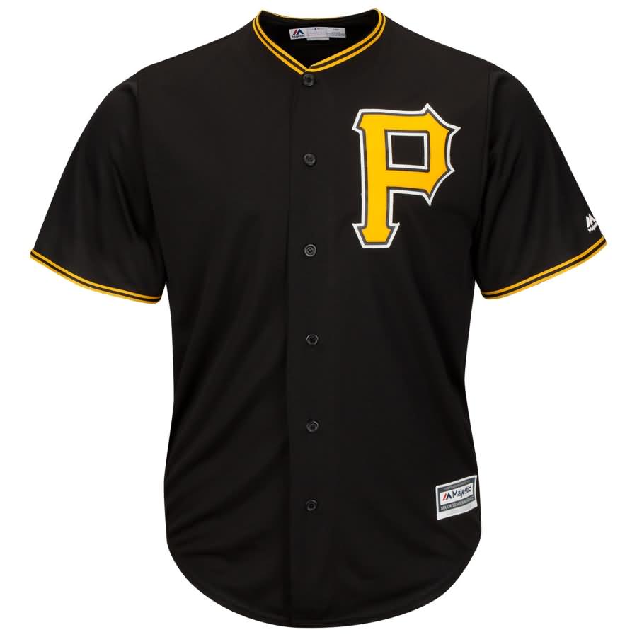 Pittsburgh Pirates Majestic Youth Official Cool Base Jersey - Black