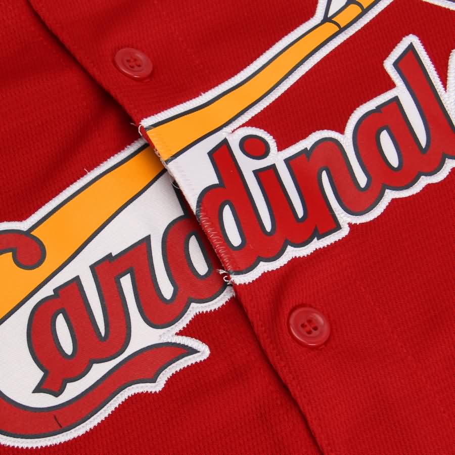 St. Louis Cardinals Majestic Youth Official Cool Base Jersey - Scarlet