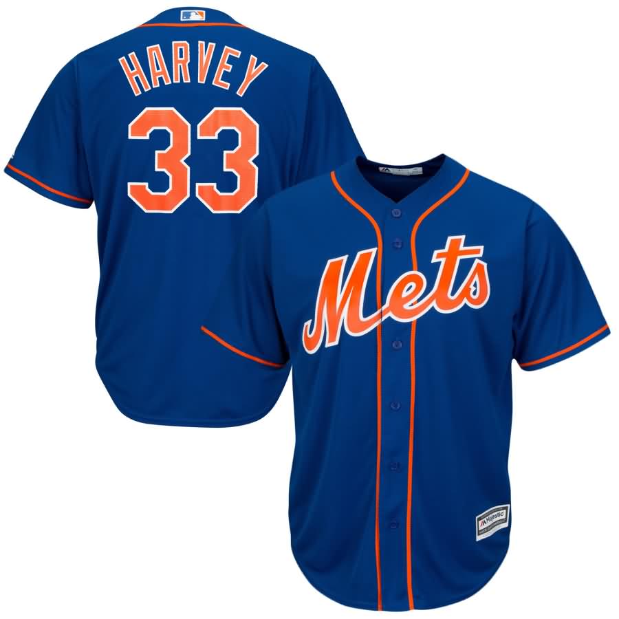 Matt Harvey New York Mets Youth Official Cool Base Player Jersey - Royal