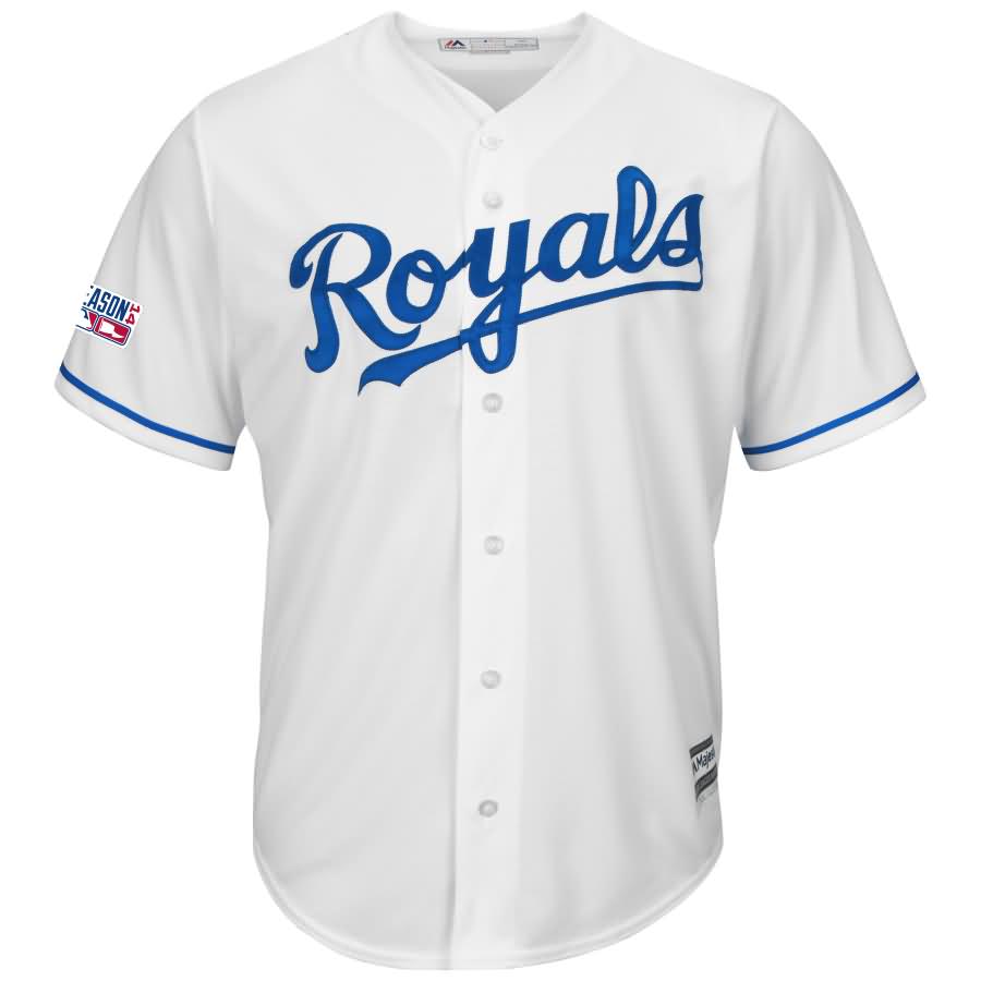 Alex Gordon Majestic Youth Official Cool Base Player Jersey - White