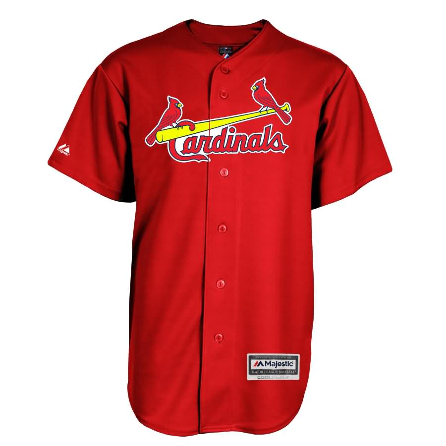 St. Louis Cardinals Majestic Official Cool Base Jersey - Scarlet