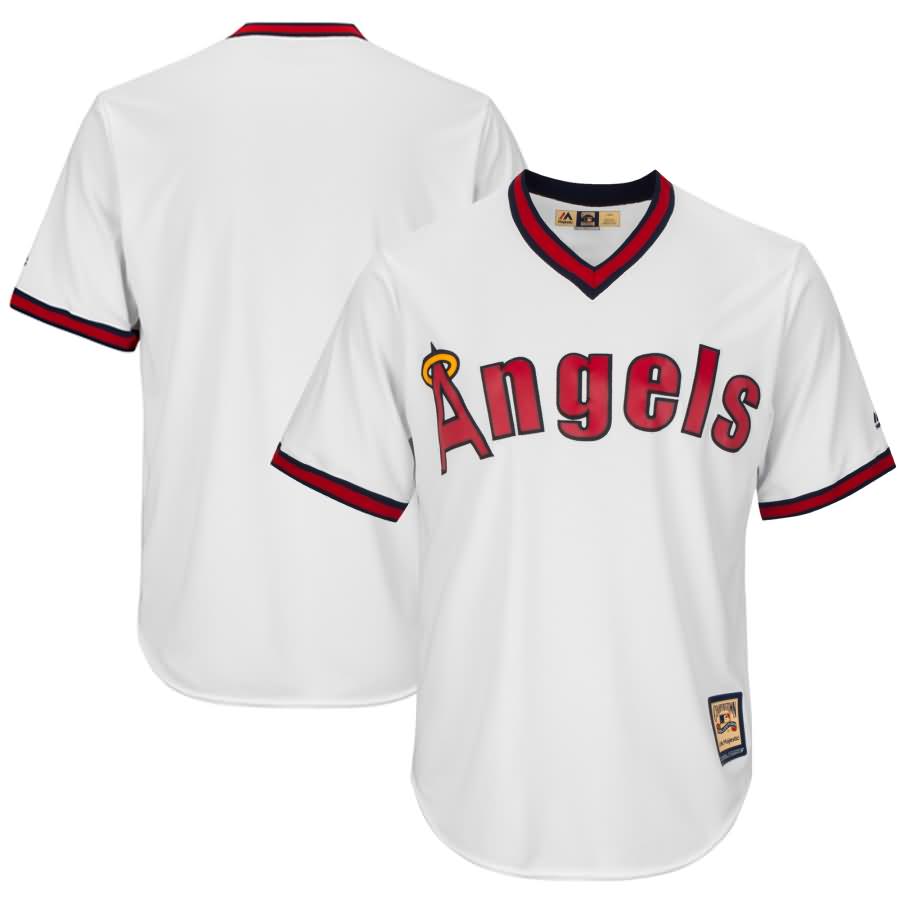 California Angels Majestic Cooperstown Cool Base Team Jersey - White