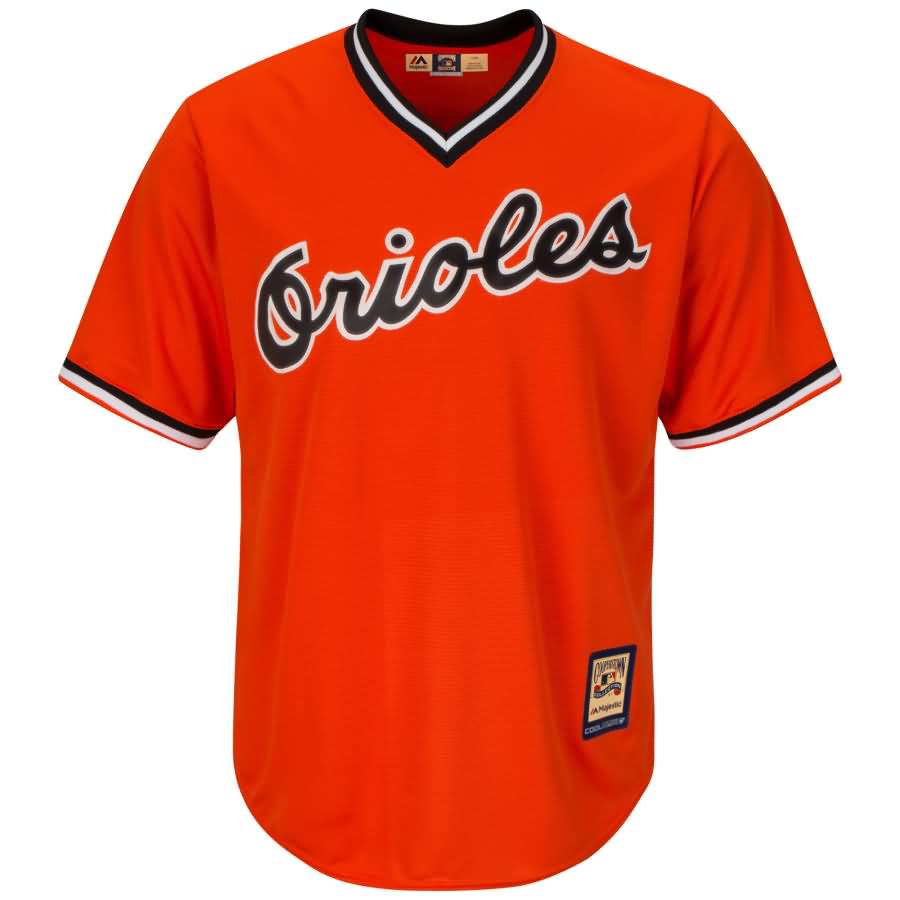 Baltimore Orioles Majestic Cooperstown Cool Base Team Jersey - Orange