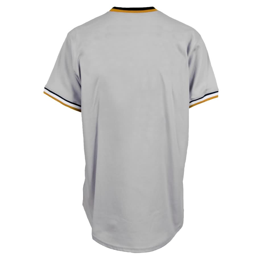 Pittsburgh Pirates Majestic Cooperstown Cool Base Team Jersey - Gray