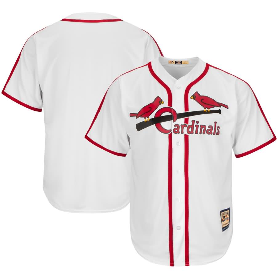 St. Louis Cardinals Majestic Cooperstown Cool Base Team Jersey - White