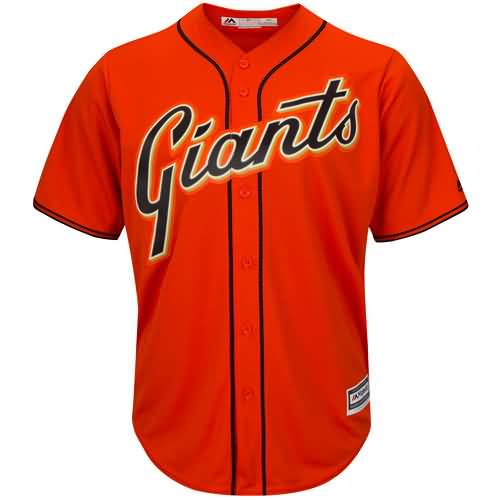 Madison Bumgarner San Francisco Giants Majestic Cool Base Player Jersey - Orange