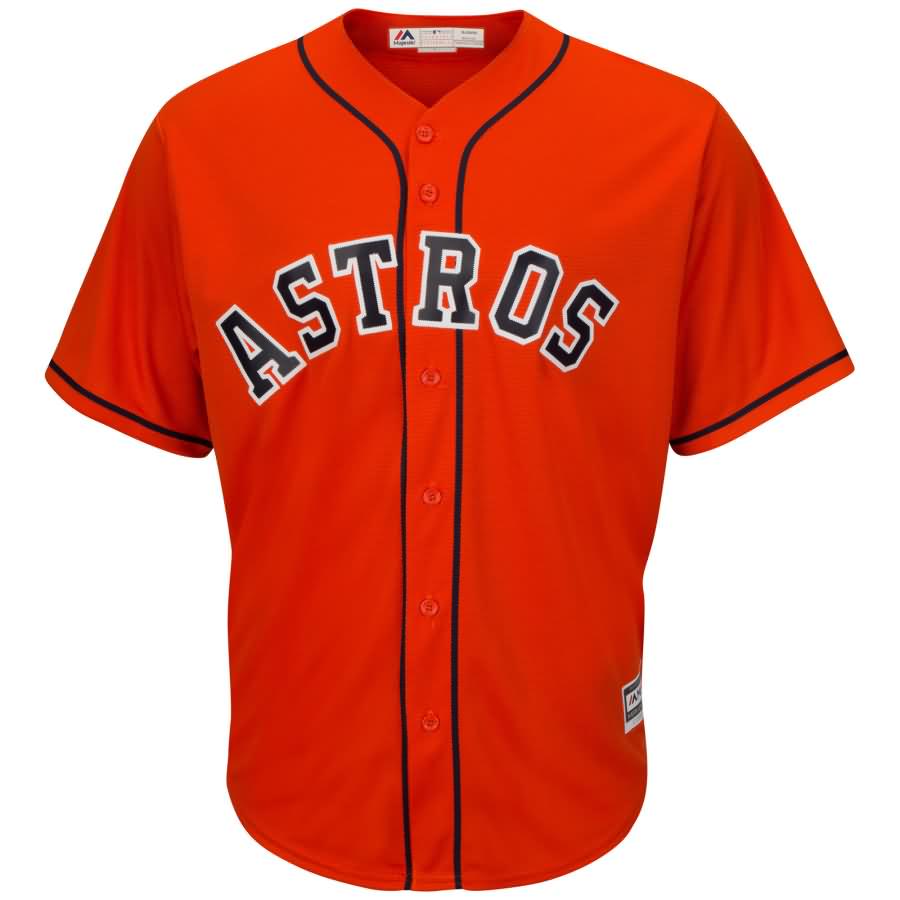 Jose Altuve Houston Astros Majestic Cool Base Player Jersey - Orange