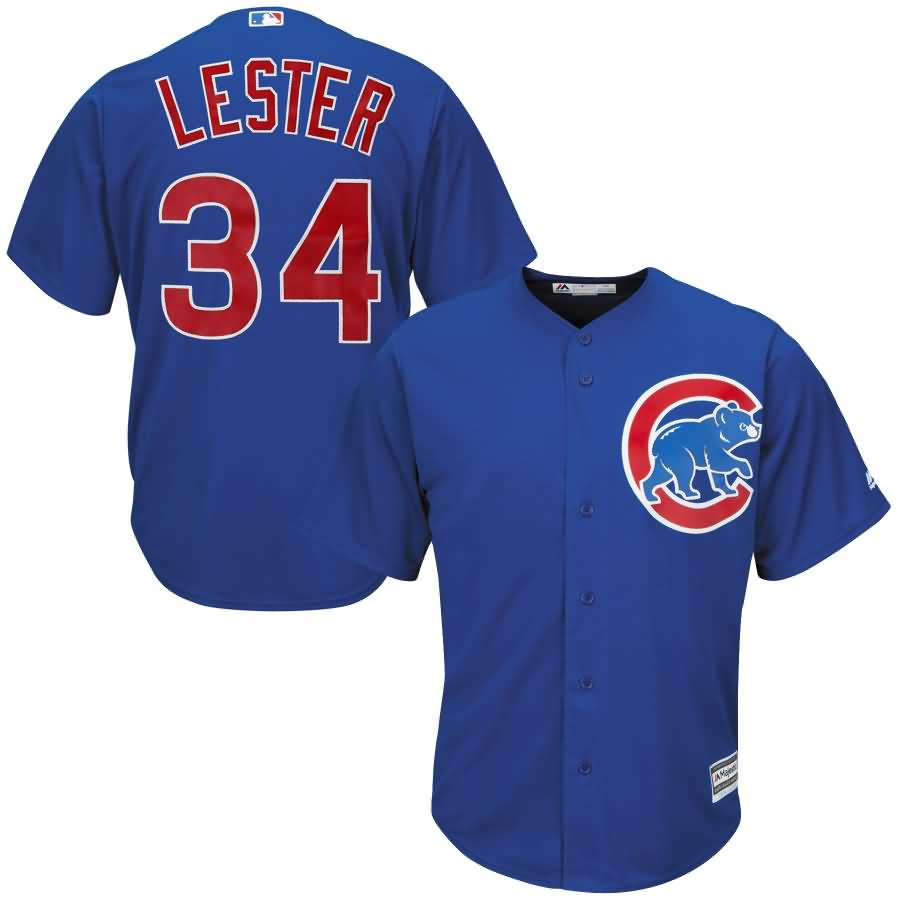 Jon Lester Chicago Cubs Majestic Cool Base Player Jersey - Royal