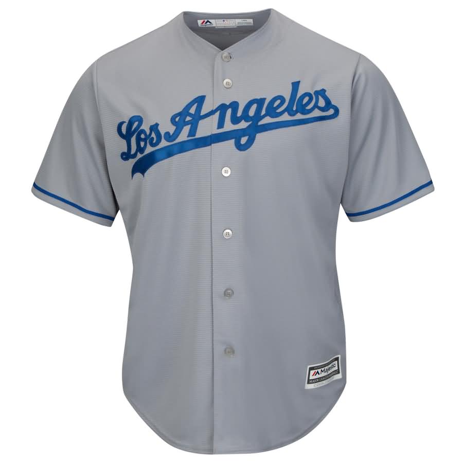 Joc Pederson Los Angeles Dodgers Majestic Official Cool Base Player Jersey - Gray