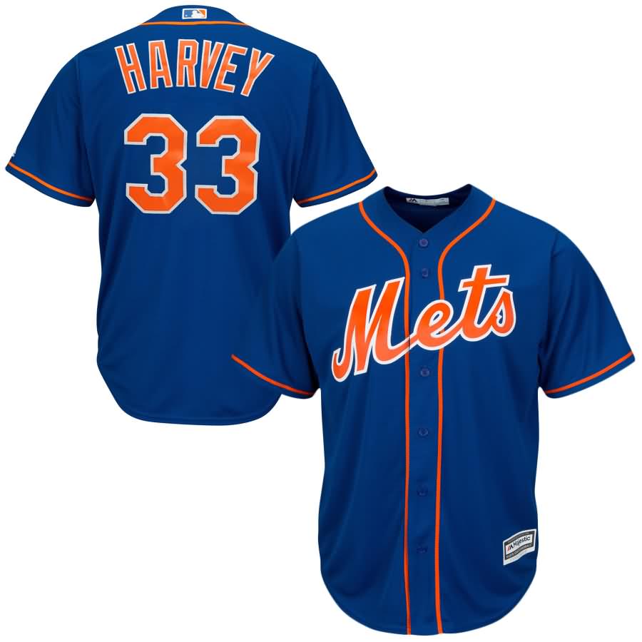 Matt Harvey New York Mets Majestic Cool Base Player Jersey - Royal