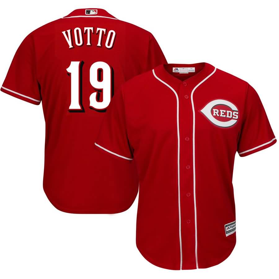 Joey Votto Cincinnati Reds Majestic Cool Base Player Jersey - Scarlet