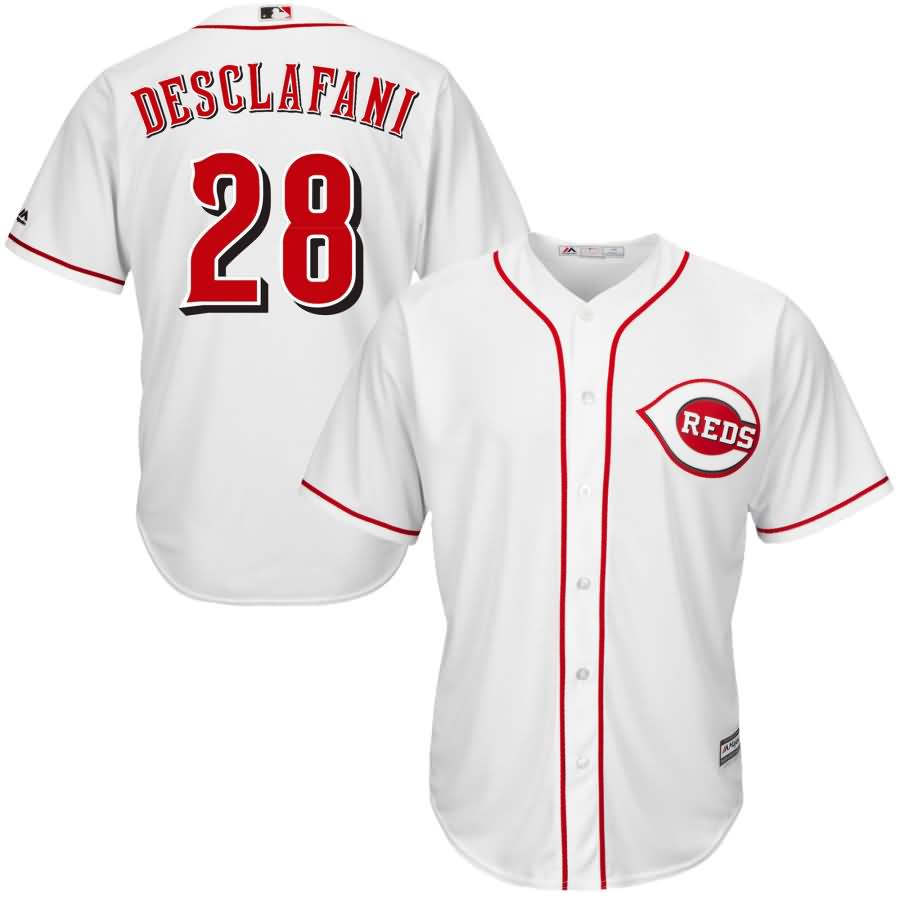 Anthony DeSclafani Cincinnati Reds Majestic Official Cool Base Player Jersey - White