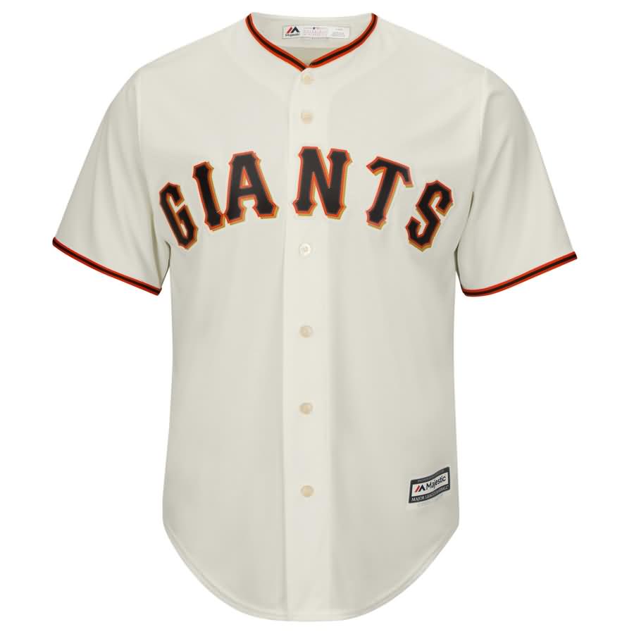 Joe Panik San Francisco Giants Majestic Cool Base Player Jersey - Cream