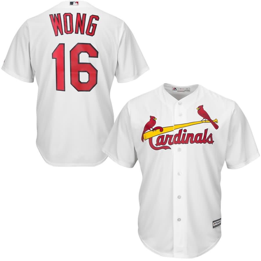 Kolten Wong St. Louis Cardinals Majestic Cool Base Player Jersey - White