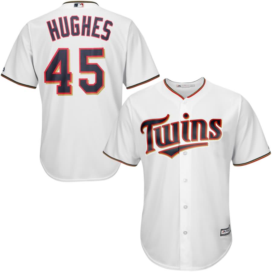 Phil Hughes Minnesota Twins Majestic Cool Base Player Jersey - White