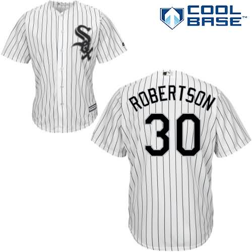 David Robertson Chicago White Sox Majestic Cool Base Player Jersey - White