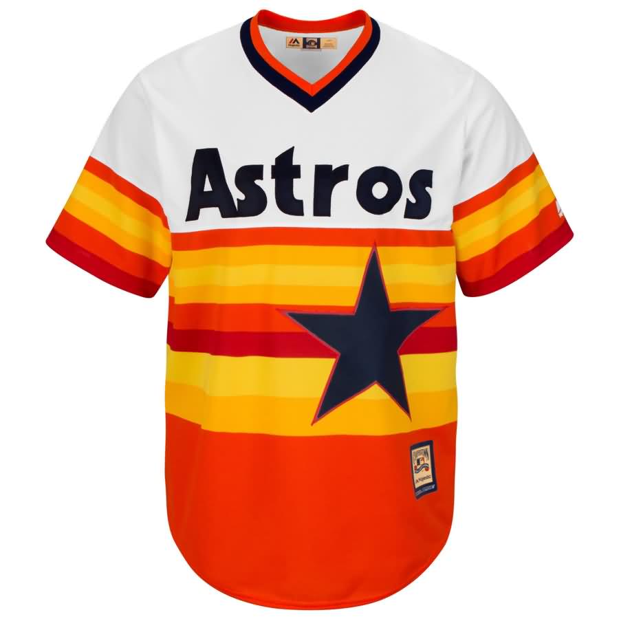 Nolan Ryan Houston Astros Majestic Cool Base Cooperstown Collection Player Jersey - Orange