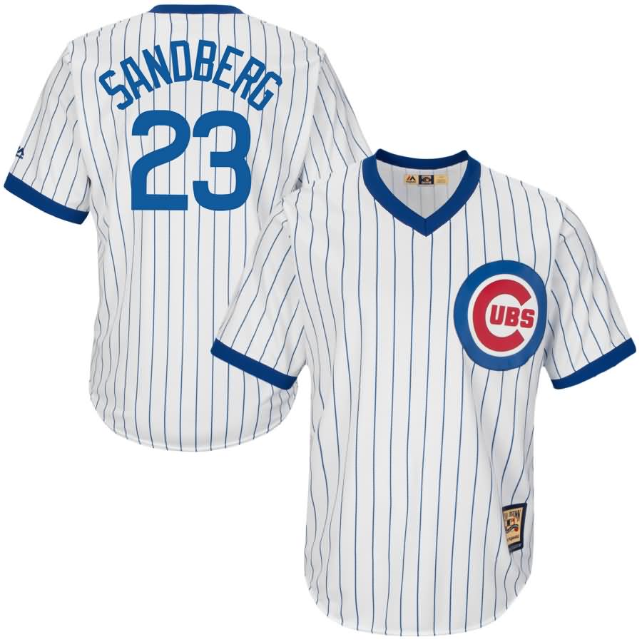 Ryne Sandberg Chicago Cubs Majestic Cool Base Cooperstown Collection Player Jersey - White